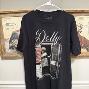 Doll Parton Black Graphic Tee